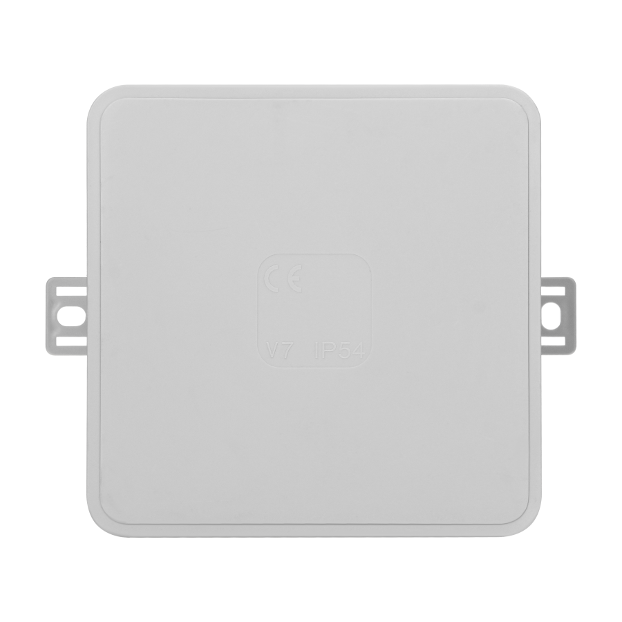 Surface-mounted junction box CLICK IP54 12 cable entries 100x100x41mm grey