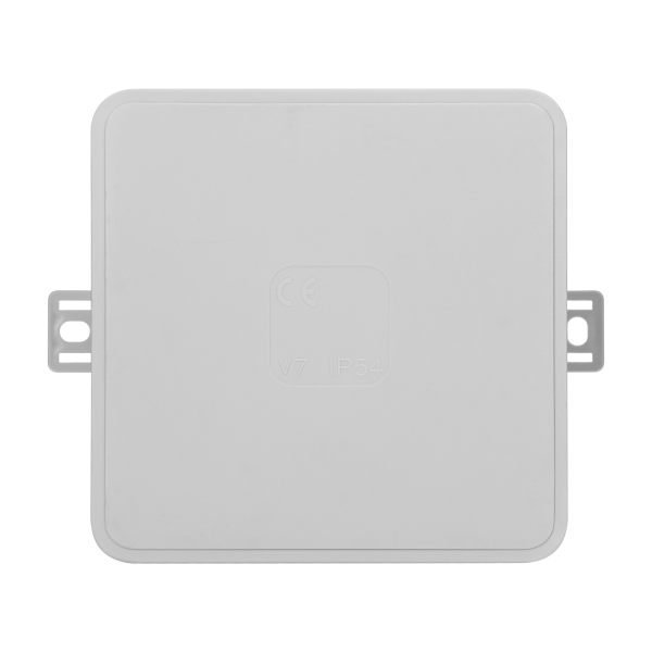 Surface-mounted junction box CLICK IP54 12 cable entries 100x100x41mm grey