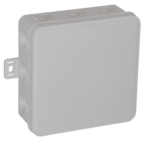 Puszka n/t CLICK, IP54, 12 przepustów, 100x100x41mm, biała, 32 szt.