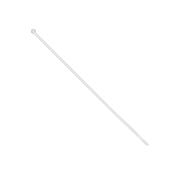 Opaska kablowa, kolor naturalny, szerokość 7,5mm, długość 500mm, 25 sztuk