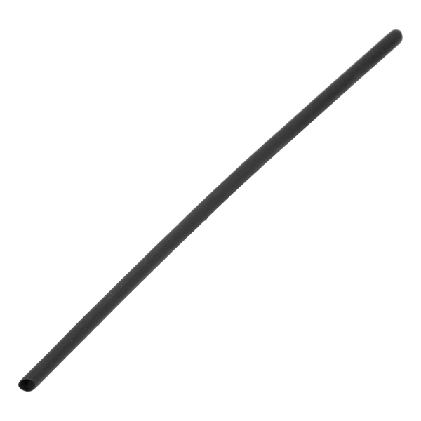 Heat shrinkable tube Ø2.5mm, 1m long, black, in blister pack Heat shrinkable tube Ø2.5mm, 1m long, black, in blister pack