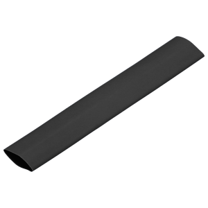 Heat shrinkable tube Ø 13mm, 1m long, black, in blister pack