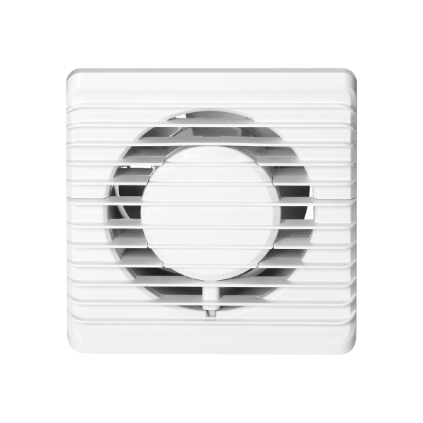 Bathroom fan 100mm, surface-mounted - with timer and humidity sensor Bathroom fan 100mm, surface-mounted - with timer and humidity sensor