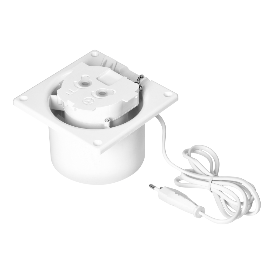 Wentylator łazienkowy 100mm Premium - Przewód z wyłącznikiem (Łożysko kulkowe)