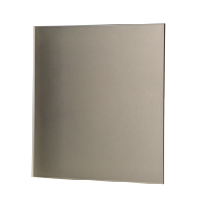 Glass panel for fans and grilles, golden pearl