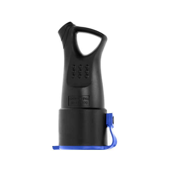 Rubber, plug-in socket with holder