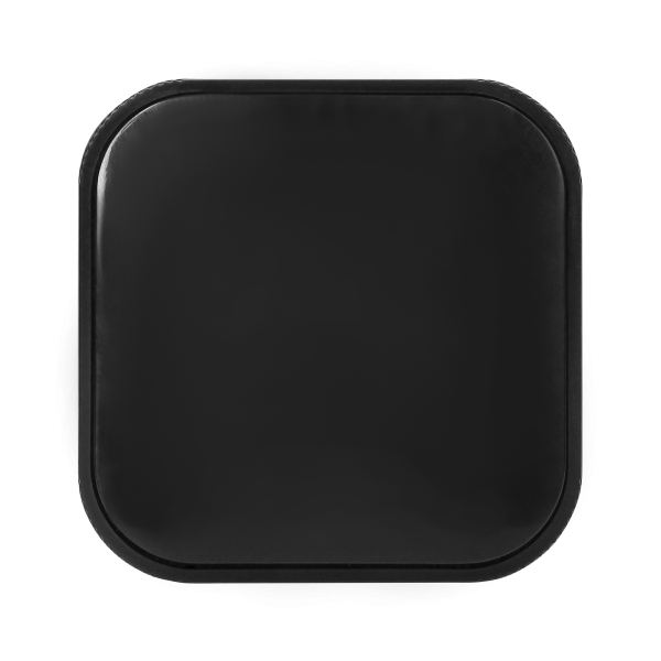 Surface-mounted single-pole switch ToDo IP20, black