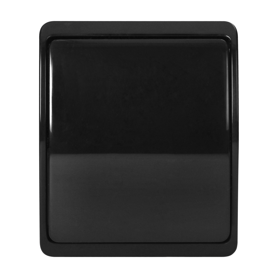 Surface-mounted single-pole switch  AQUATIC IP44 black