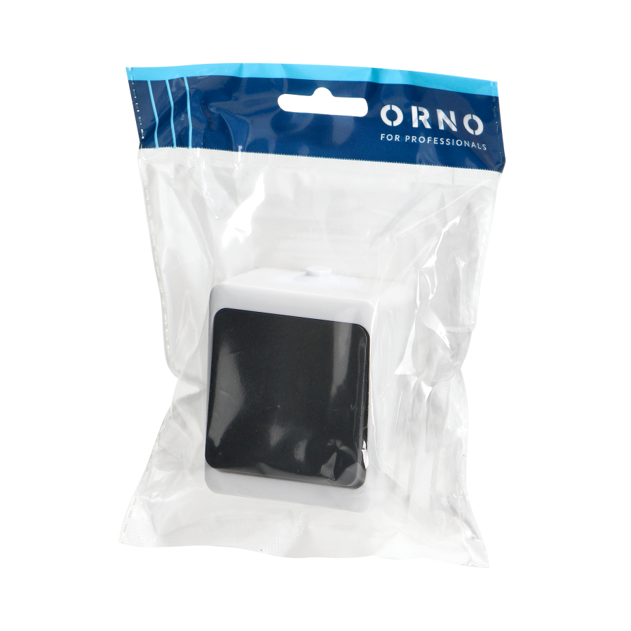 Przycisk dzwonek AQUATIC MINI IP 54 biało-czarny