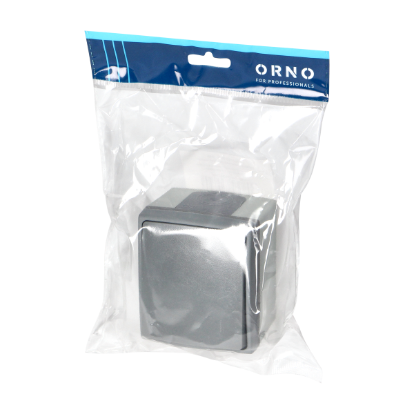 AQUATIC PRO IP55 Single-pole switch, grey/graphite