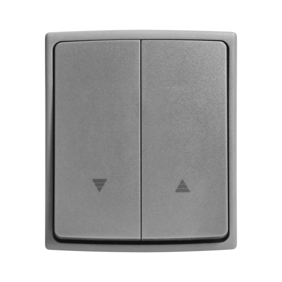 AQUATIC PRO IP55 shutter switch, grey/graphite