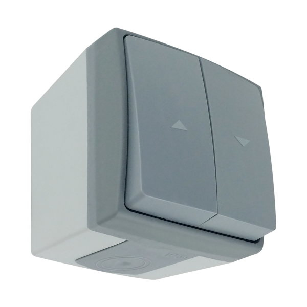 Łącznik roletowy AQUATIC PRO IP 55 Szaro Grafitowy 10 sztuk