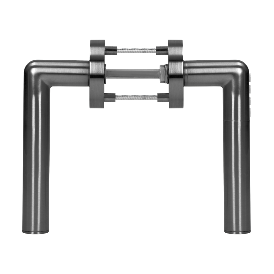 Smart handle with code lock has a built-in code lock and it is suitable for installation in left- and right-hand doors
