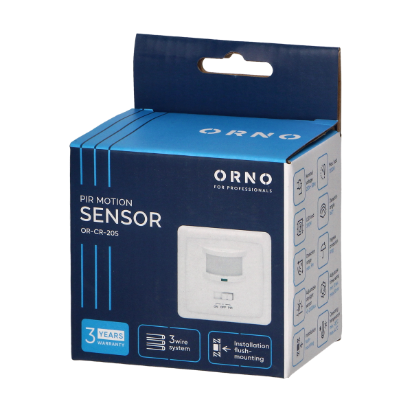 PIR motion sensor 160°