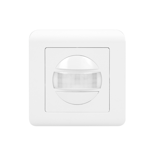 Motion sensor for installation box, 2-wire, 160°, IP20, 300W, white