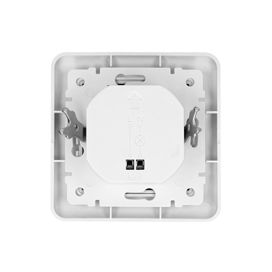 Motion sensor for installation box, 2-wire, 160°, IP20, 300W, white