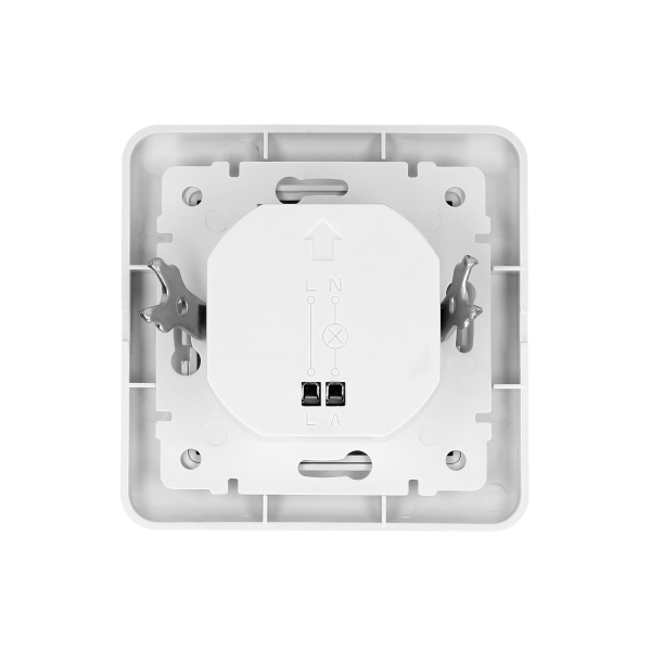 Motion sensor for installation box, 2-wire, 160°, IP20, 300W, white
