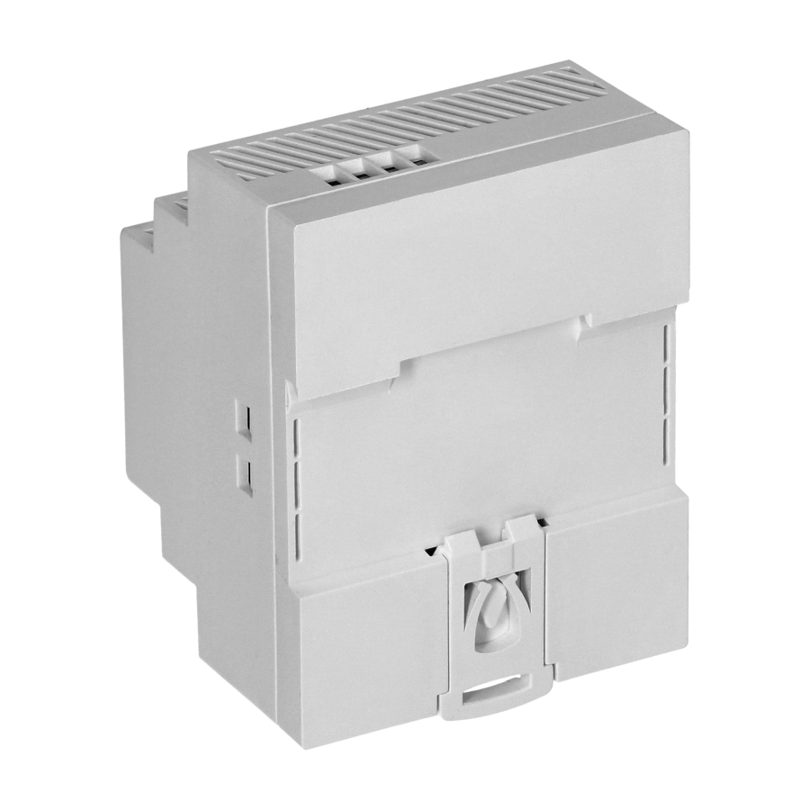 DIN rail power adaptor 12V DC 7A, 84W, width: 4 units