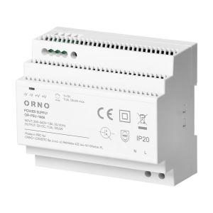 Zasilacz na szyne DIN, 12VDC, 11,3A, 135,6W, 6 modułów