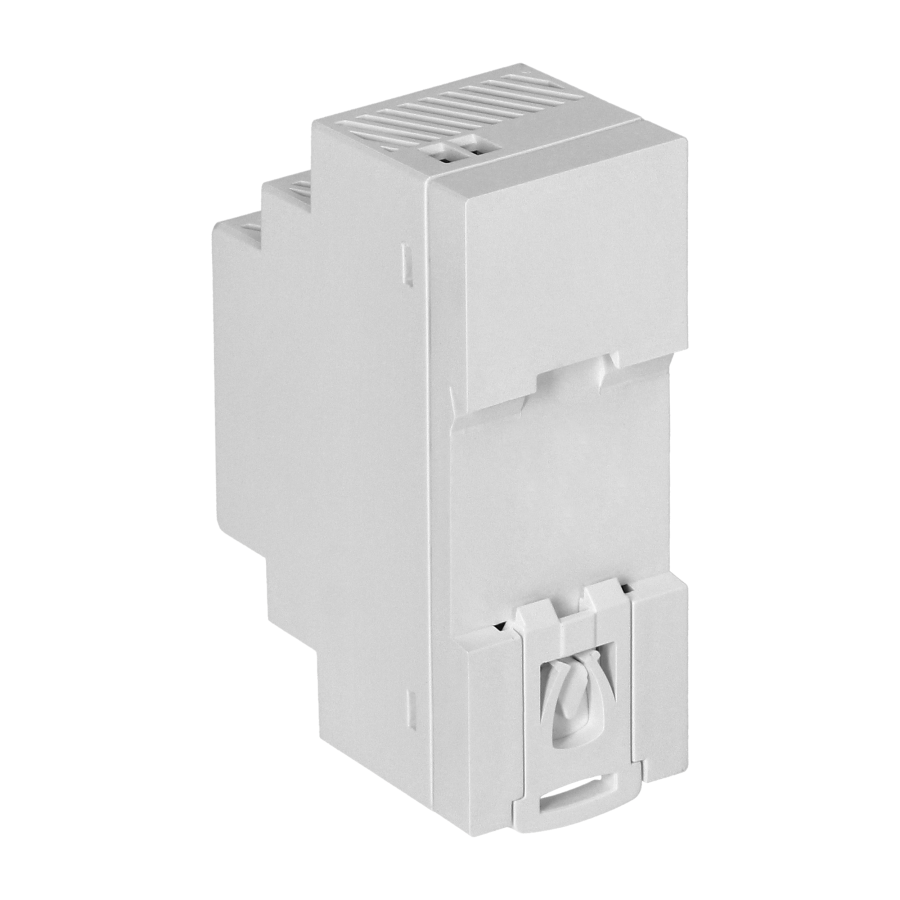 DIN rail power adaptor 24VDC, 1A, 24W, width: 2 units
