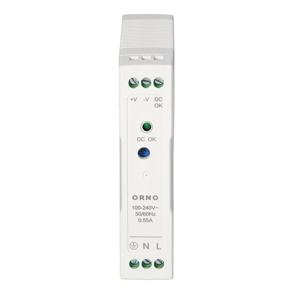 Industrial power supply for a DIN rail, 24VDC, 0.42A, 10W, plastic housing Industrial power supply for a DIN rail, 24VDC, 0.42A, 10W, plastic housing