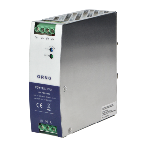 Zasilacz  przemysłowy na szynę DIN, 12VDC 10A 120W, obudowa metalowa