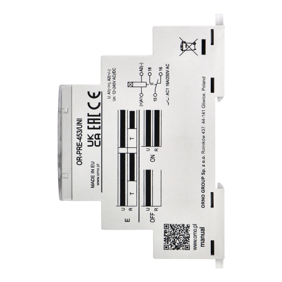 Przekaźnik czasowy- opóźnione załączenie