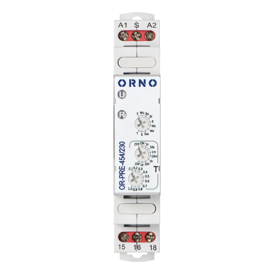 Time relay - 10 functions, 230VAC