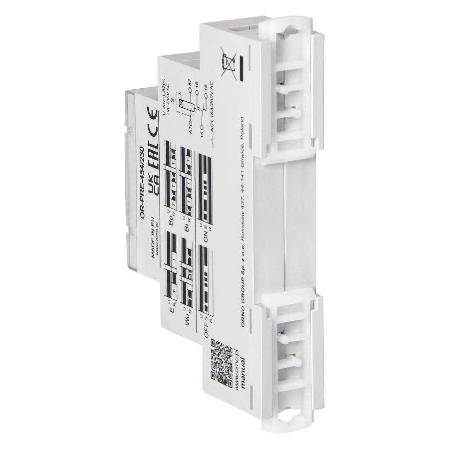 Time relay - 10 functions, 230VAC