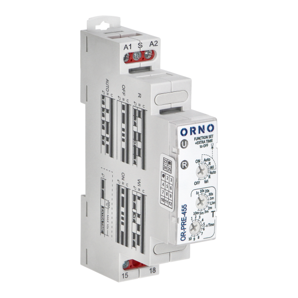 Staircase timer - 7 operation modes