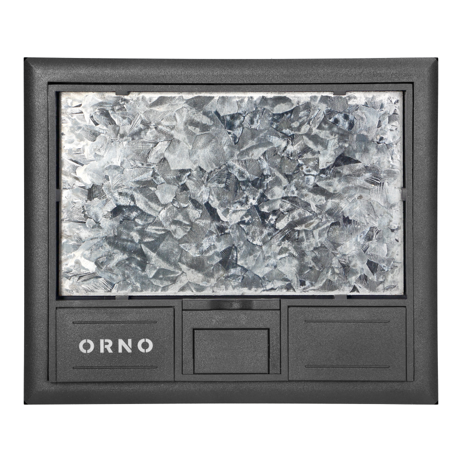 Puszka podłogowa na gniazda modułowe 4 x 45x45mm lub 8 x 22,5x45mm, pokrywa: materiał własny, czarna