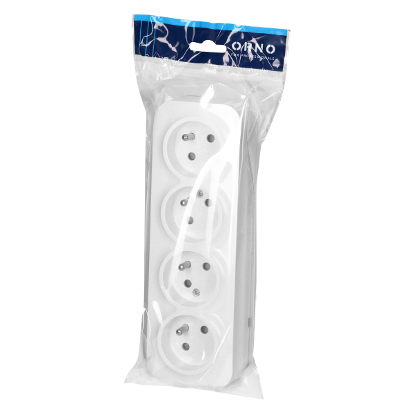 Gniazdo poczwórne ToDo 2P+Z IP20, 16A, 230V AC, biały Gniazdo poczwórne ToDo 2P+Z IP20, 16A, 230V AC, biały