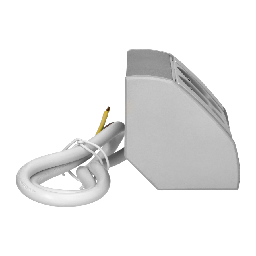 Gniazdo meblowe 2x2P+Z, szaro-srebrne