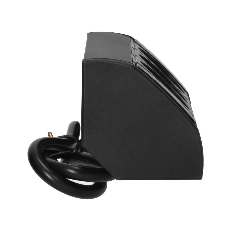 Furniture socket 3x2P+E (Schuko), black