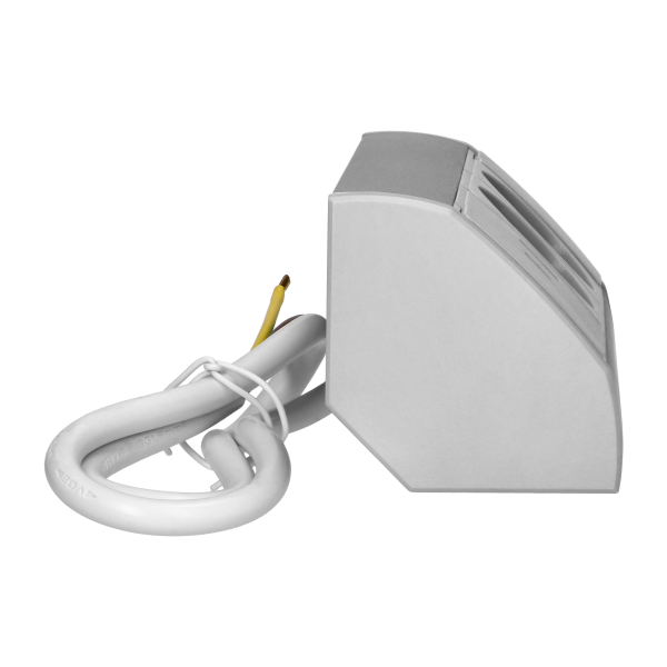 Gniazdo meblowe 2x2P+Z (Schuko), 2xUSB (typ A+C; 2,4A), szaro-srebrne