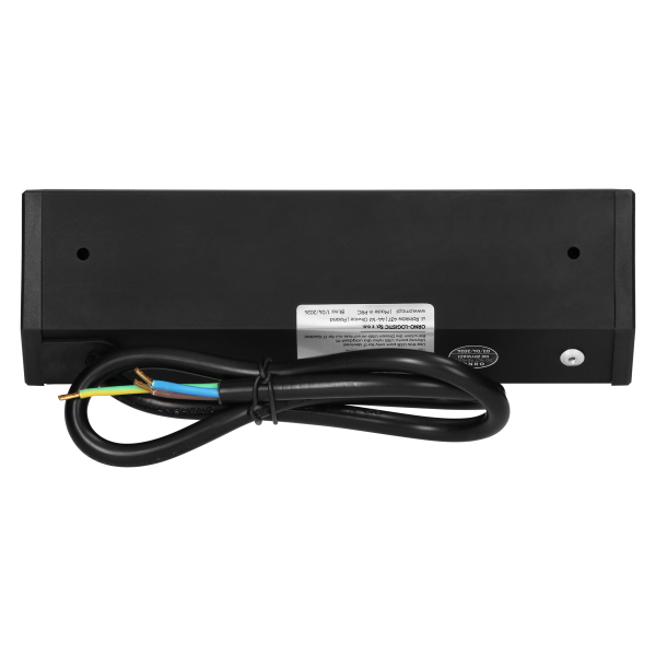 Gniazdo meblowe 2x2P+Z (Schuko), 2xUSB (typ A+C; 2,4A), czarne Gniazdo meblowe 2x2P+Z (Schuko), 2xUSB (typ A+C; 2,4A), czarne