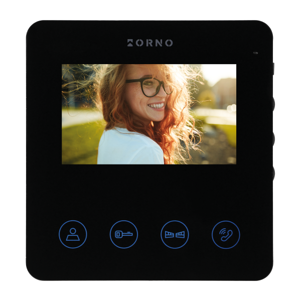 PACTO, video doorphone set, 4-wire, 4,3", touch panel, RFID reader 