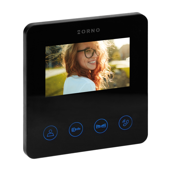 PACTO, video doorphone set, 4-wire, 4,3", touch panel, RFID reader 