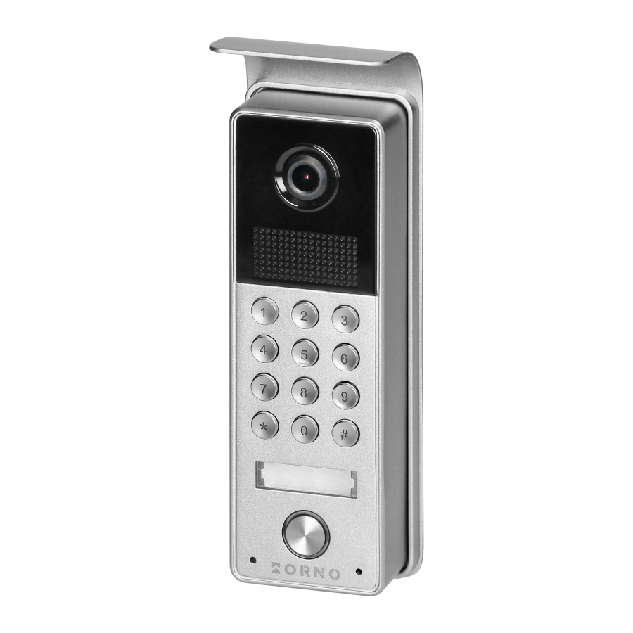 CERES Full HD, single family video doorphone set, 4-wire, 8", touch screen, Full HD,  codelock 