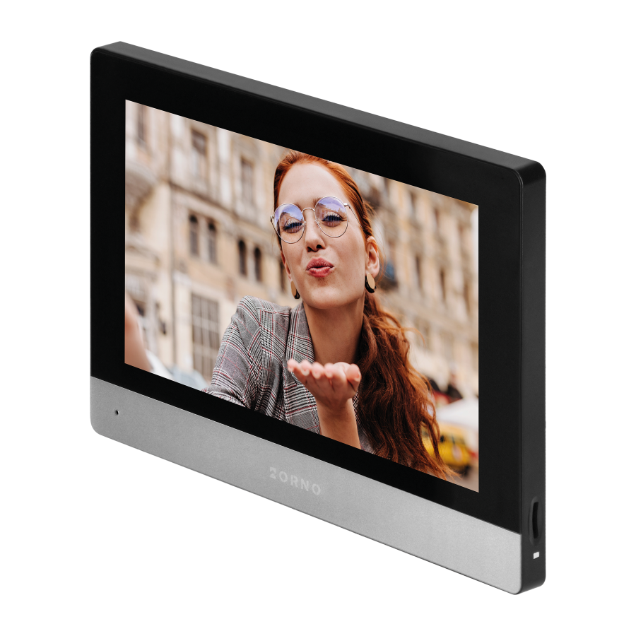 CERES Full HD, single family video doorphone set, 4-wire, 8", touch screen, Full HD,  codelock 