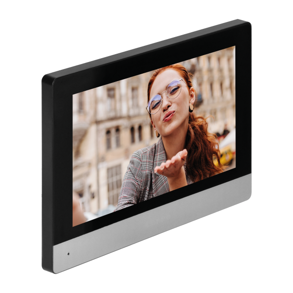 CERES Full HD, single family video doorphone set, 4-wire, 8", touch screen, Full HD,  codelock 