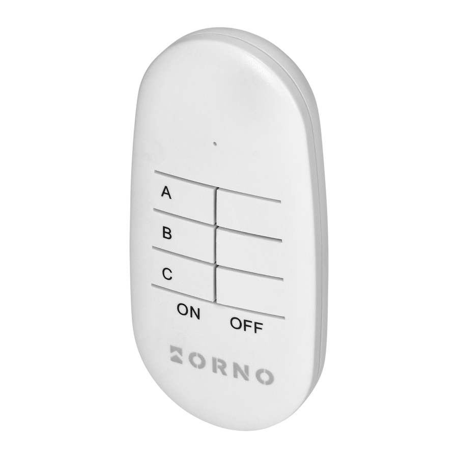 Set of wireless mini sockets with remote control 2+1