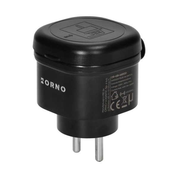 Zestaw bezprzewodowych mini gniazd sterowanych pilotem 2+1, IP44