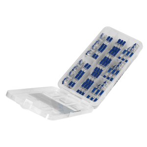 Zestaw złączek przelotowych APARTMENT-QUICK-THROUGH, 50 szt. 24x 1-przew. 16x 2-przew. 10x3-przew. 