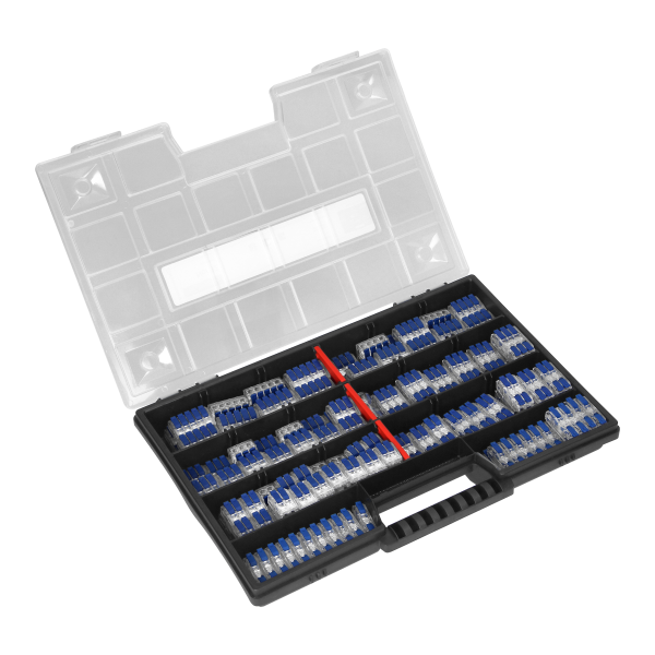 Set of one-side and inline clamp splicing connectors PREMIUM HOUSE-QUICK-MIX, 176 pcs.