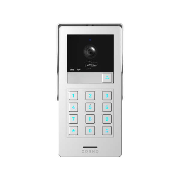 Single family video outdoor unit, 2MP Full HD, RFID, codelock to expand GAYD and GADI sets