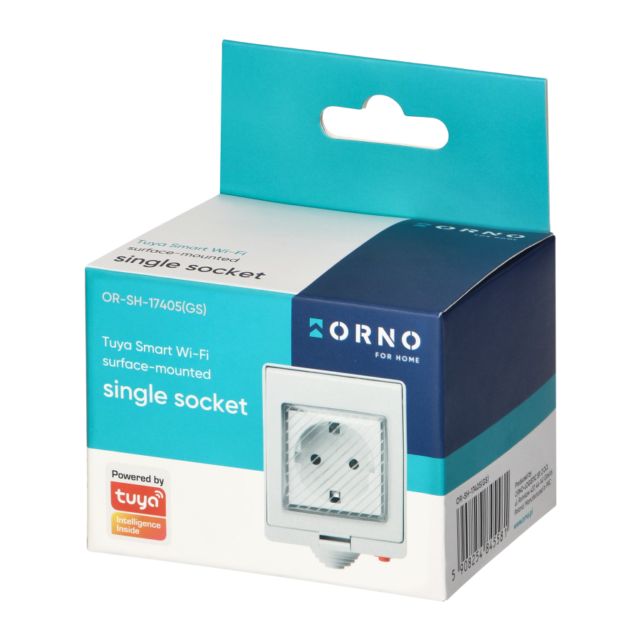 Gniazdo natynkowe IP55 Tuya Smart Wi-Fi, Schuko