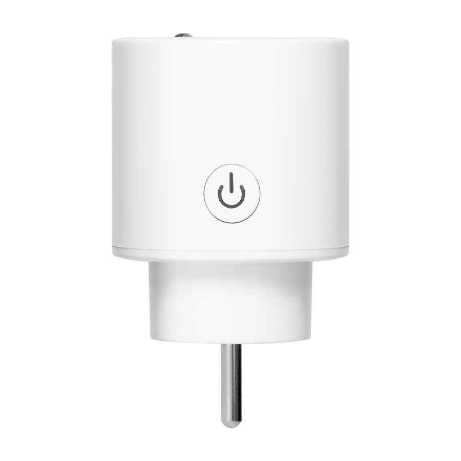 Gniazdo bezprzewodowe Tuya Smart Wi-Fi, białe