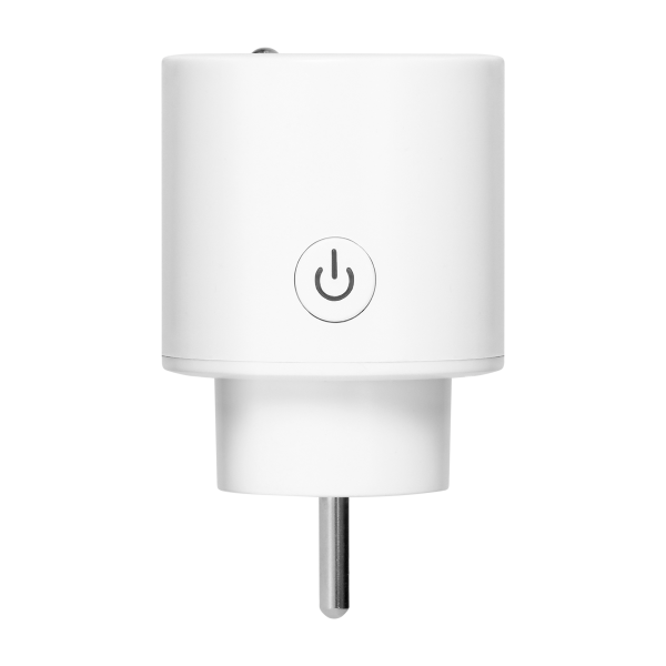 Gniazdo bezprzewodowe Tuya Smart Wi-Fi, białe Gniazdo bezprzewodowe Tuya Smart Wi-Fi, białe
