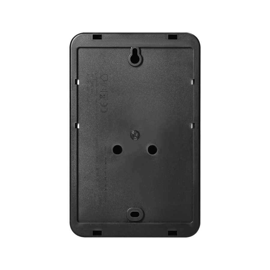 Electronic, wired doorbell LARK MAXI AC, one tone, 230V, black